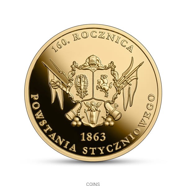 200 zł 160. rocznica Powstania Styczniowego