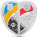 10 zł 10 uah Przyjaźń i braterstwo to największe bogactwo - zestaw