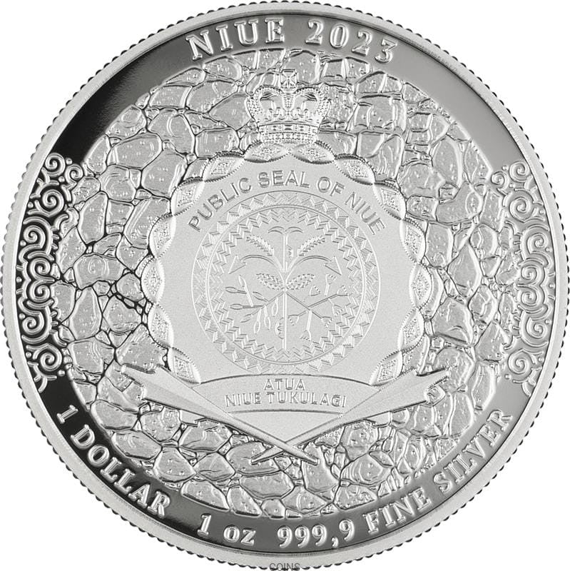 1$ OSTATNIE ŻYCZENIE - WIEDŹMIN BU 1oz Ag999,9