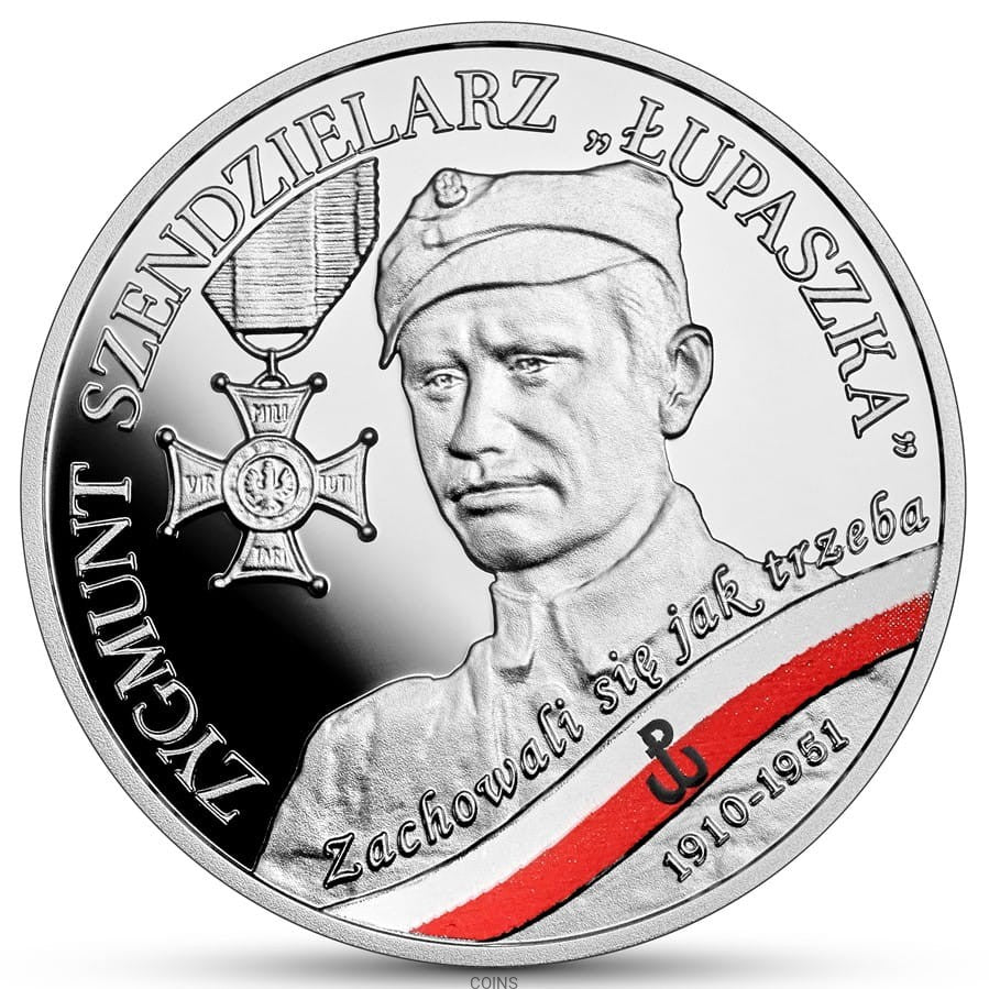 10 zł Zygmunt Szendzielarz „Łupaszka”