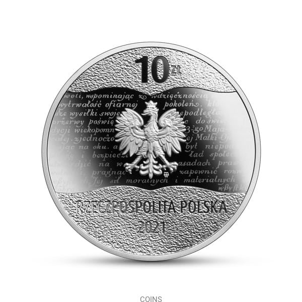 10 zł 100 rocznica Konstytucji marcowej