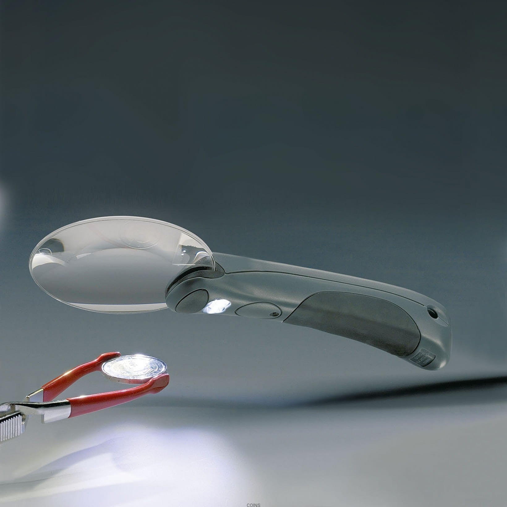 Lupa z podświetleniem LED 2,5x Choparz