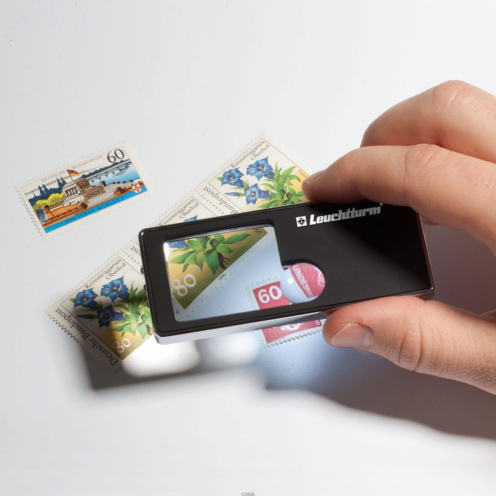 Lupa kieszonkowa LED 5 w 1 Pocket Leuchtturm