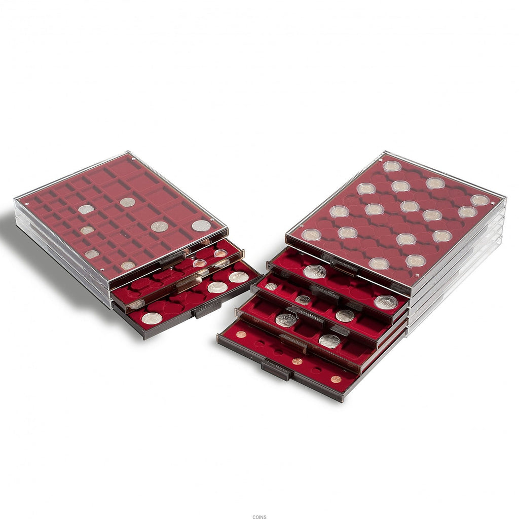 Kaseta MB MIX różne przegródki czerwona