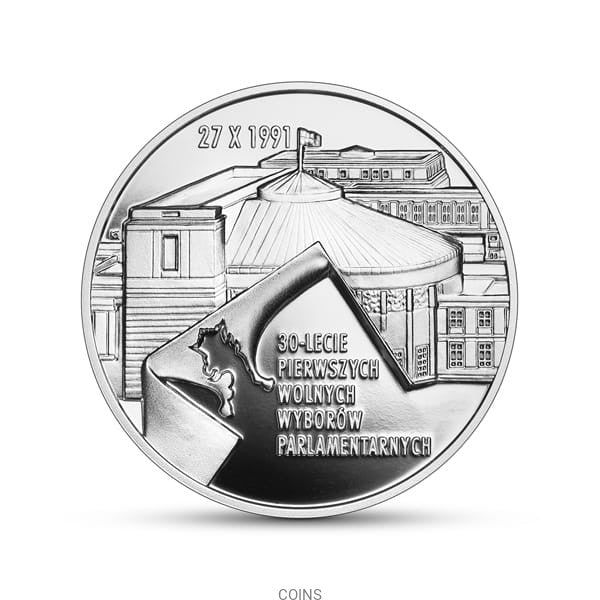 10 zł 30-lecie pierwszych wolnych wyborów 31.10 g