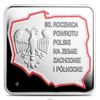 10 zł 80. rocznica powrotu Polski na Ziemie Zachodnie i Północne