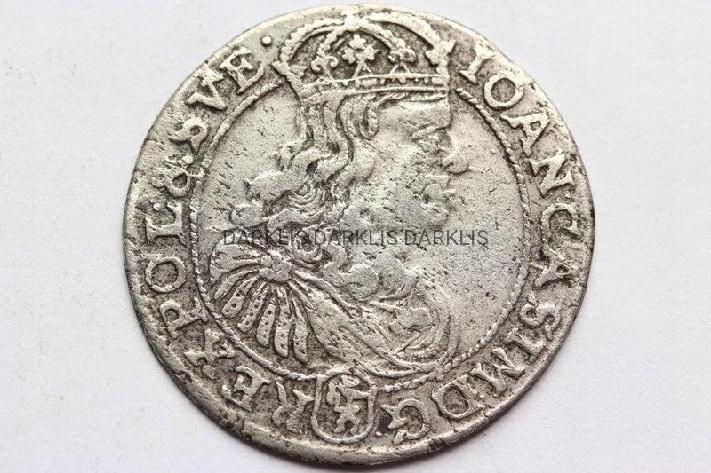 SZÓSTAK POLSKA 1667 TLB - JAN II KAZIMIERZ -ST. 2