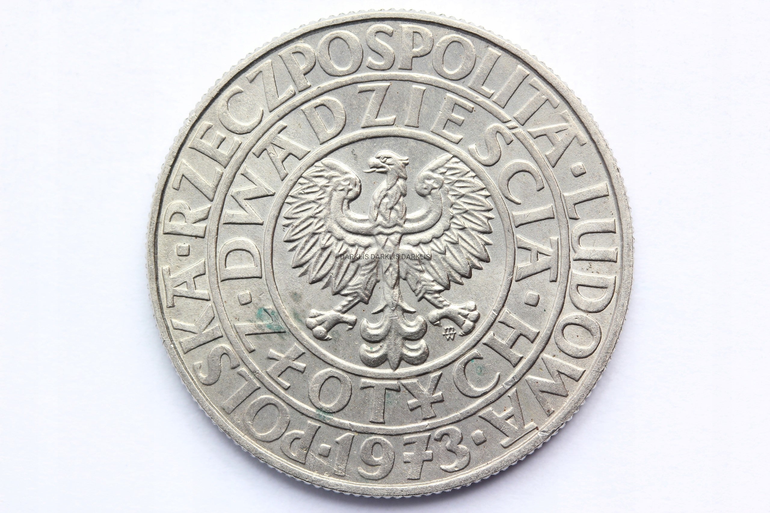 20 ZŁ POLSKA 1973 KWITNĄCE DRZEWO - PRÓBA darklis