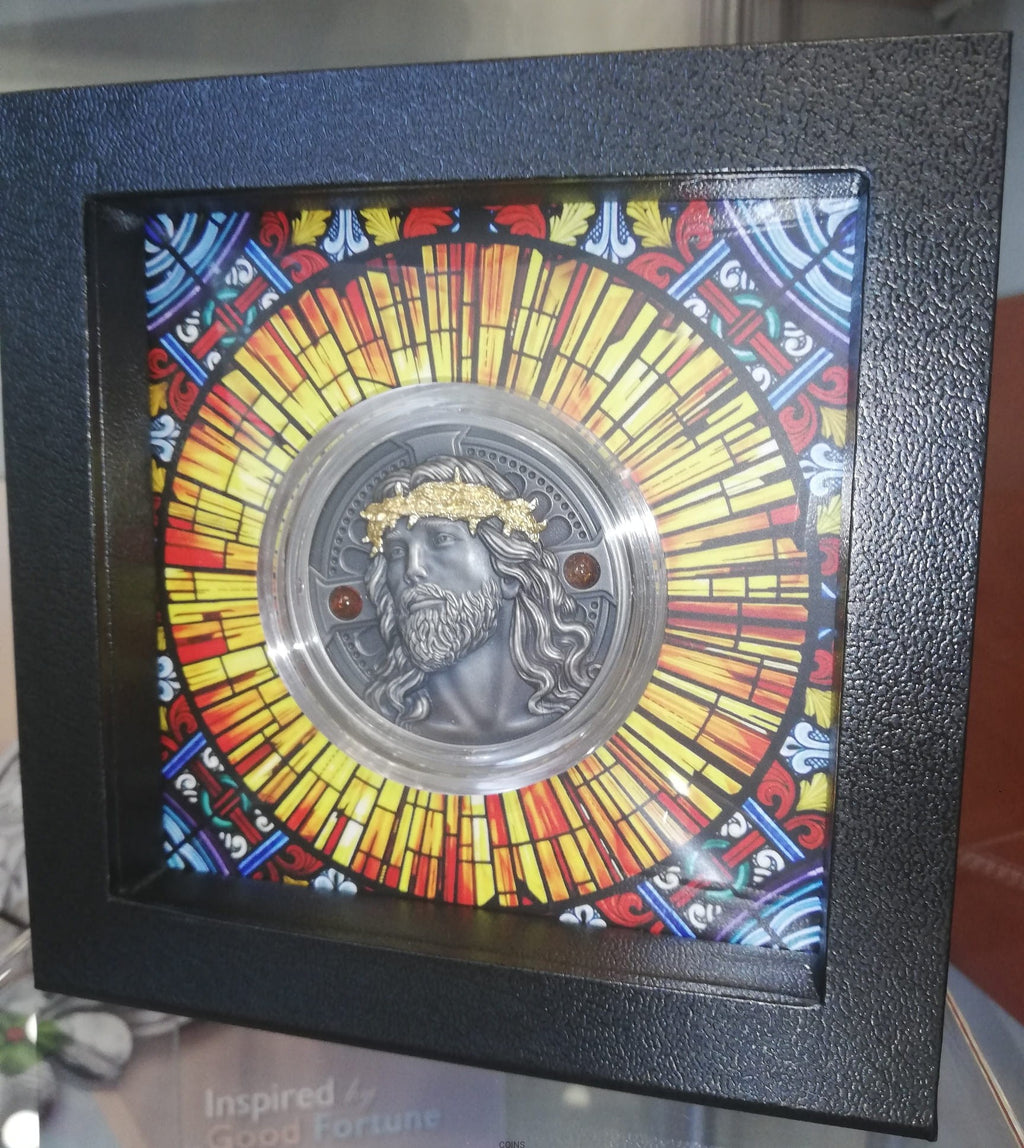 CHRYSTUS ZBAWICIEL, 2000 franków CFA 2oz