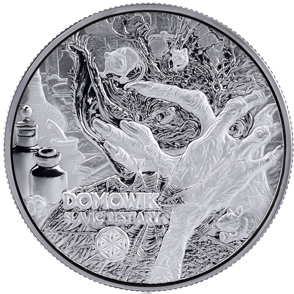 1000 Franków DOMOWIK 2 uncje srebra Ag999