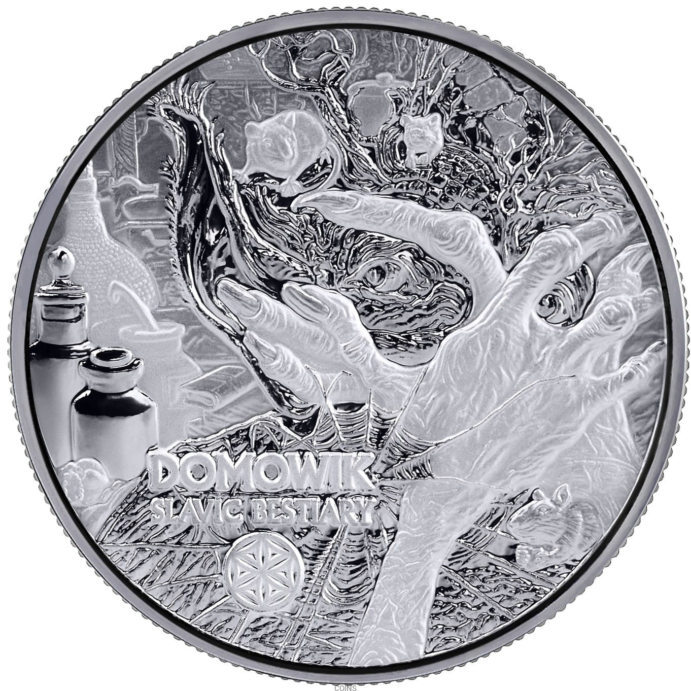 1000 Franków DOMOWIK 2 uncje srebra Ag999