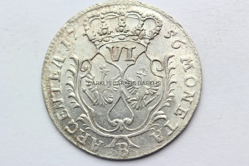 SZÓSTAK ŚLĄSK WROCŁAW 1756 FRYDERYK II A1