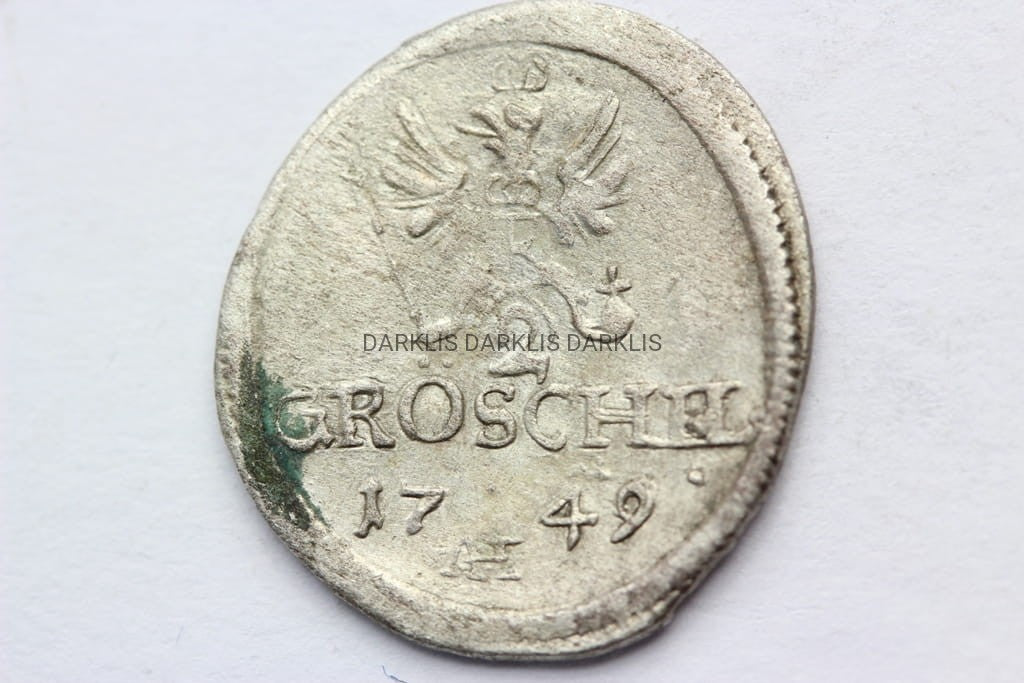 2 GROSCHEL ŚLĄSK WROCŁAW 1749 FRYDERYK II