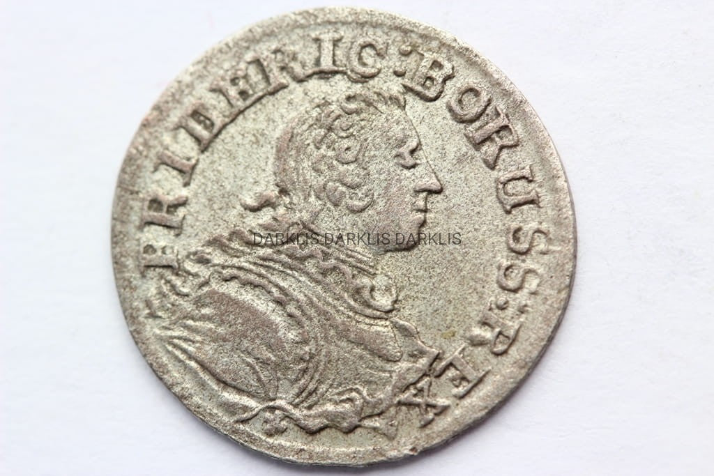 2 GROSCHEL ŚLĄSK WROCŁAW 1753 FRYDERYK II A2