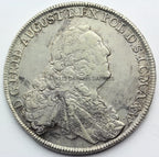 TALAR POLSKA SAKSONIA 1763 FWoF DREZNO AUGUST III SAS 2+