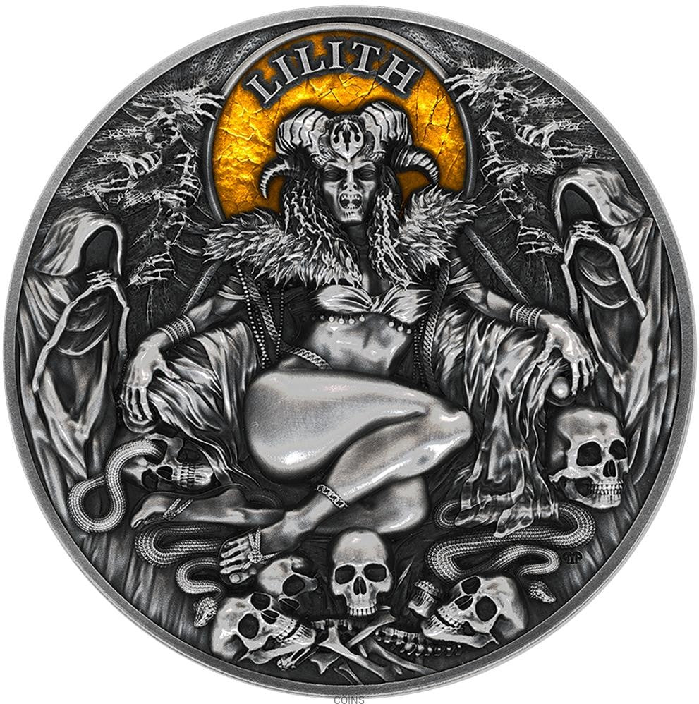 LILITH  2000 franków CFA 2oz