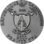 LILITH  2000 franków CFA 2oz