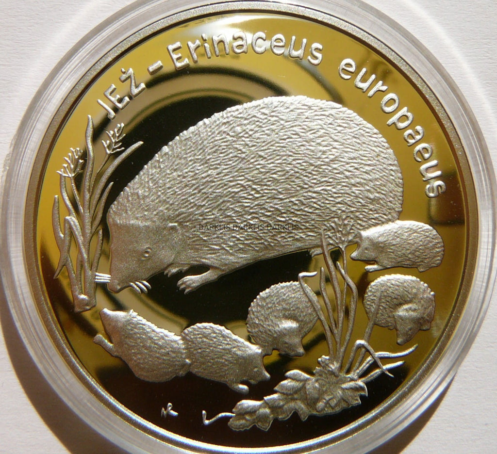 20 ZŁOTYCH POLSKA 1996 - JEŻ - ZWIERZĘTA ŚWIATA