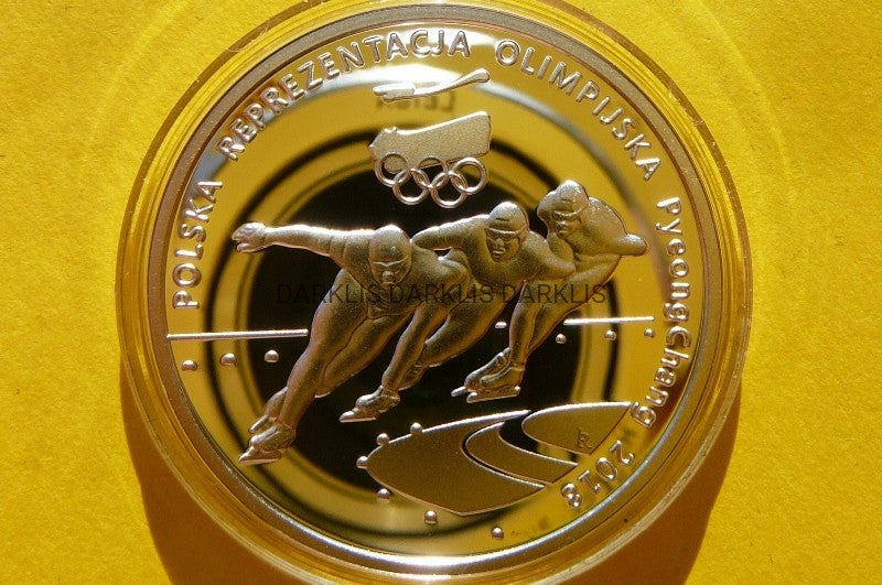 10 ZŁ POLSKA 2018 REPREZENTACJA OLIMPIJSKA -Ag 925