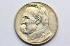 5 ZŁOTY POLSKA 1935 JÓZEF PIŁSUDSKI SREBRO STAN!!
