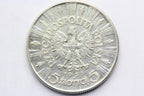 5 ZŁOTY POLSKA 1935 JÓZEF PIŁSUDSKI SREBRO nr. 1